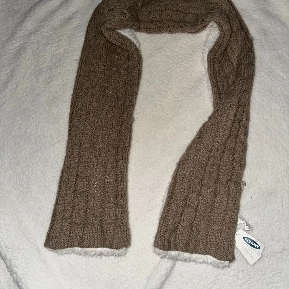 Old-navy Brown and Tan Scarf-wraps